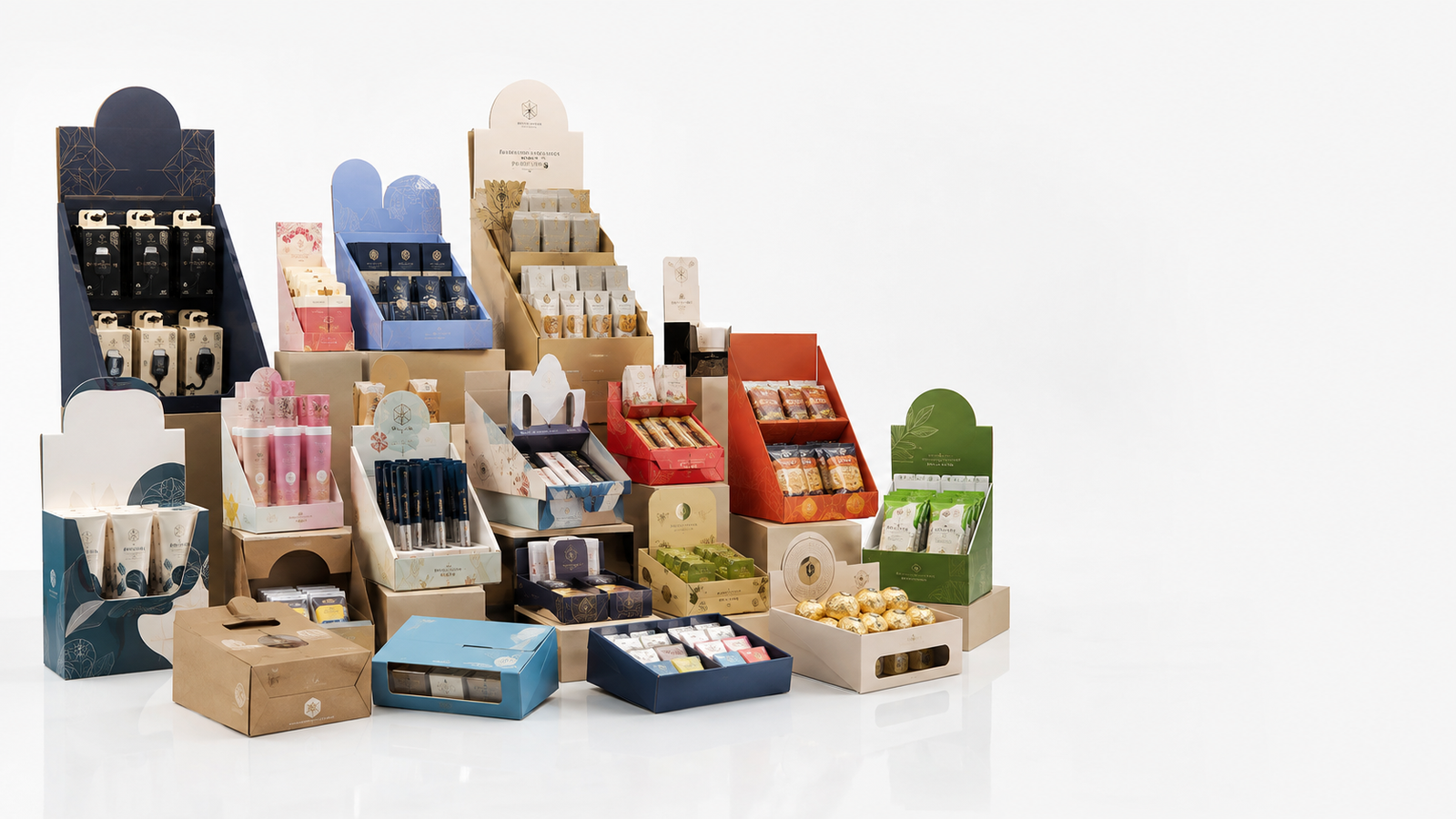 Corrugated retail display box