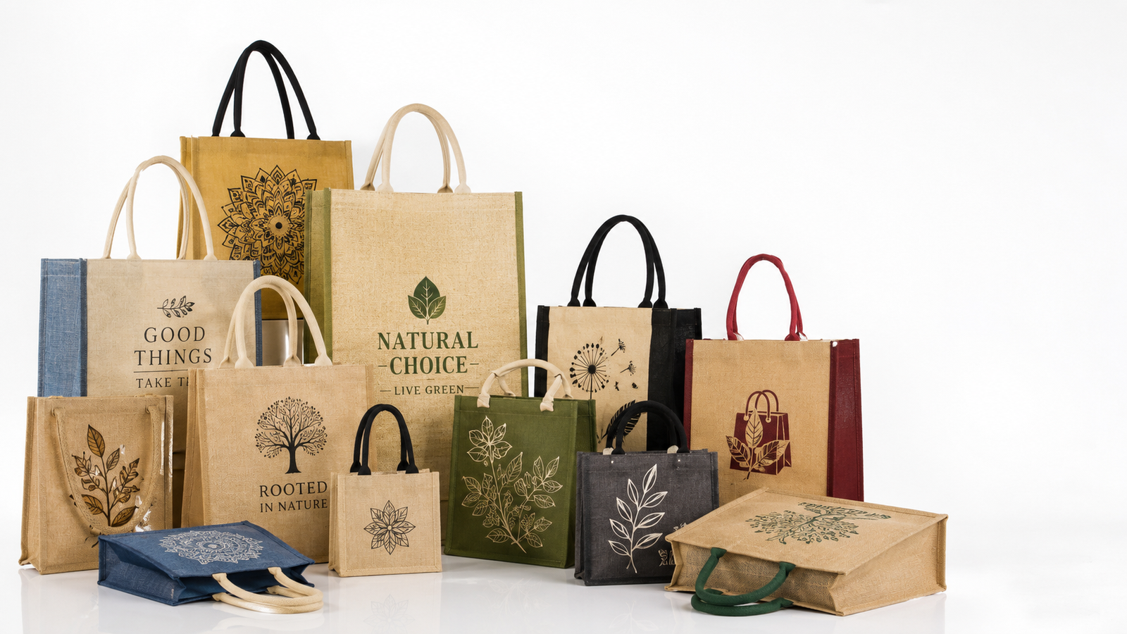 SPJB0004 - Promotional Jute Bag (Custom Print)