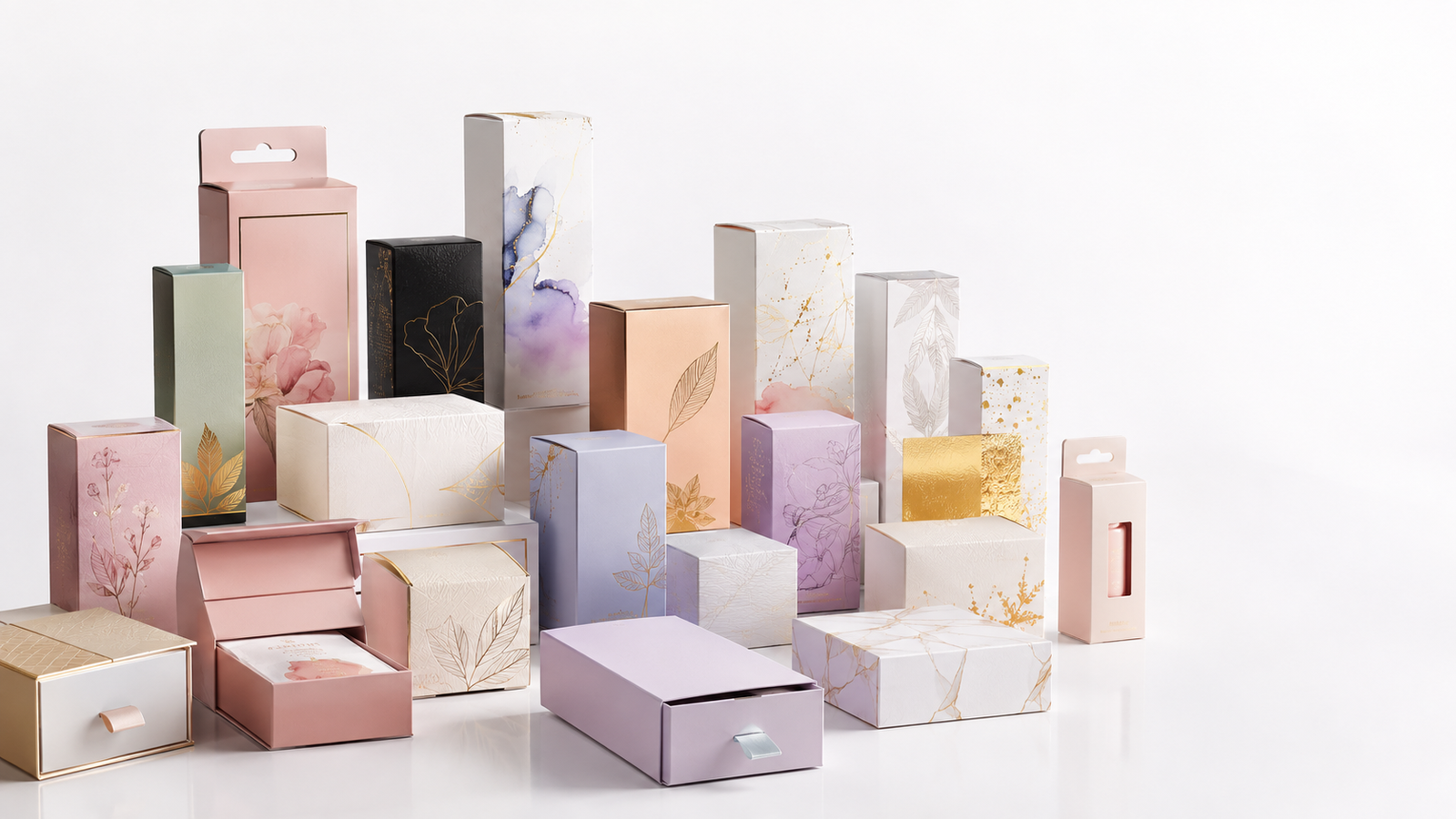Cosmetic carton with window